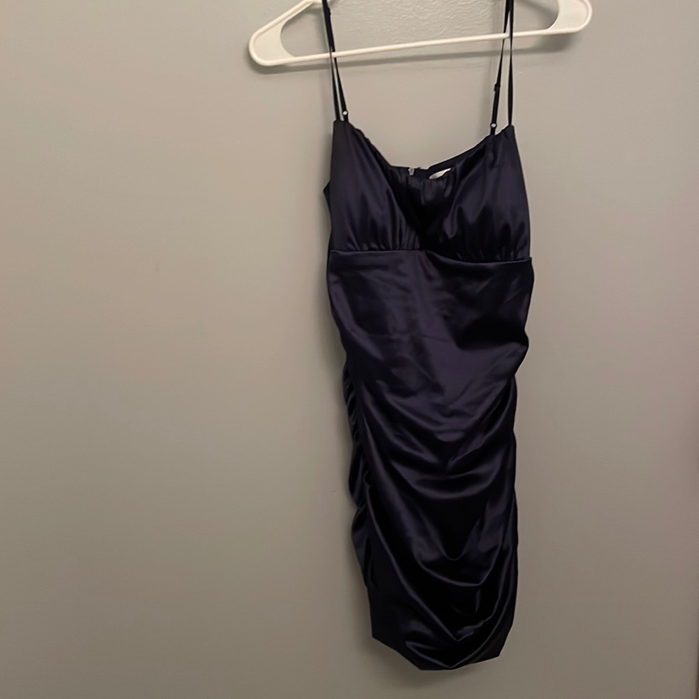 Gorgeous navy cocktail dress